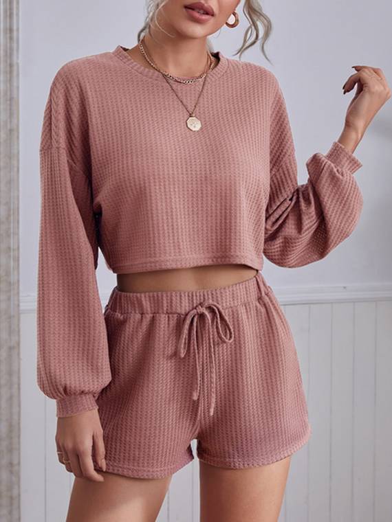 Knot Short Two-piece Outfits - SeenIt
